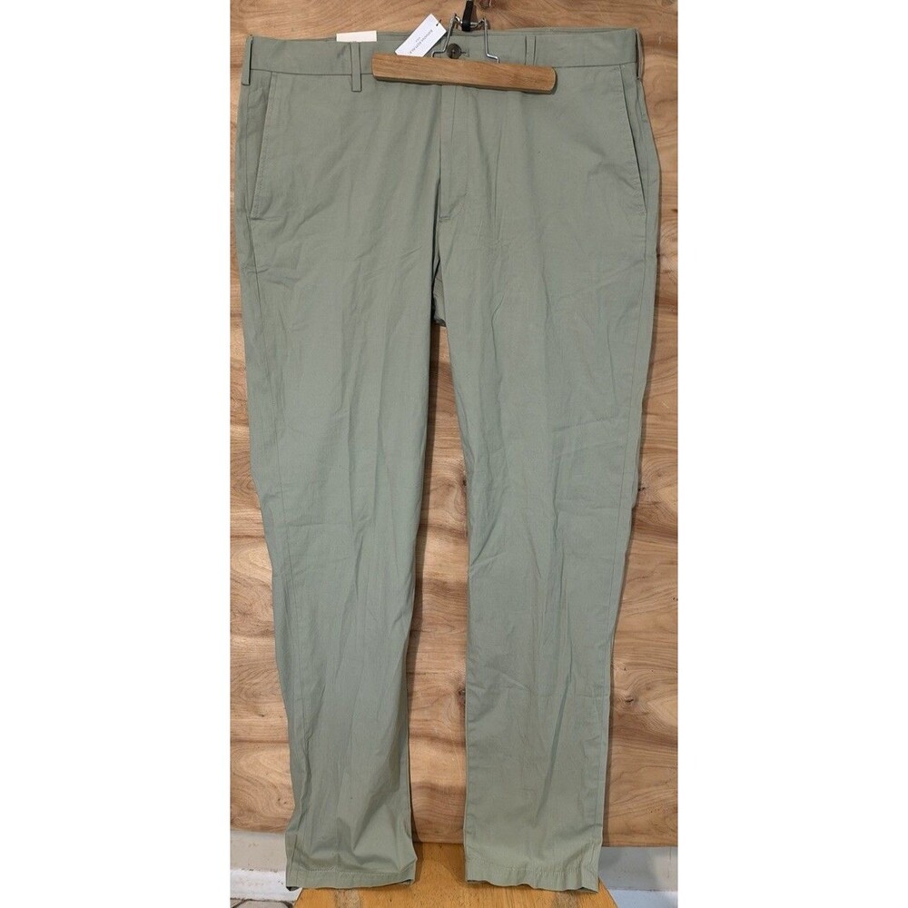 NWT Banana Republic Men 38x36 Summer Weight Chino Pants Slim Fit Preppy Coastal